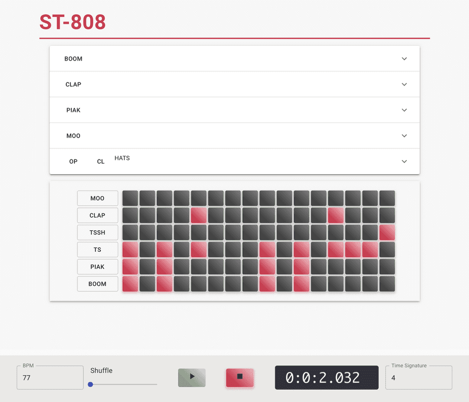 ST-808 Drum Machine